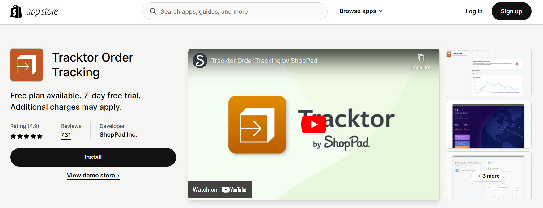 tracking app shopify